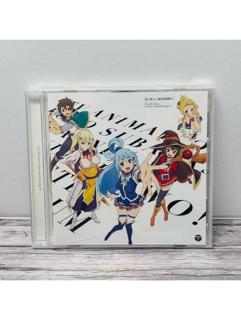 Konosuba Character Song Album CD Anime Official Aniplex Japan Import US Seller